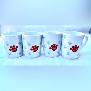 4 Coca cola Polar Bear Mugs